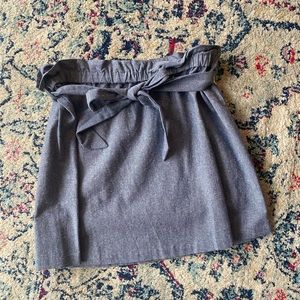Denim colored skirt
